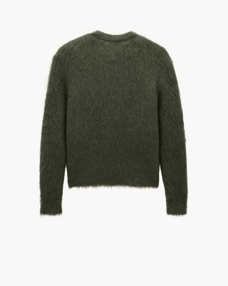 Pullover aus gebürstetem Strick