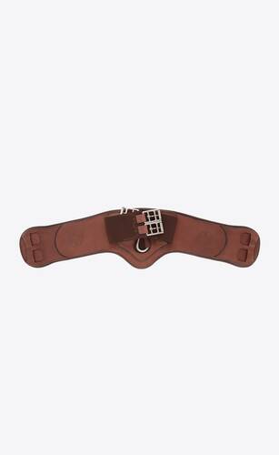butet dressage girth in leather - 60 cm