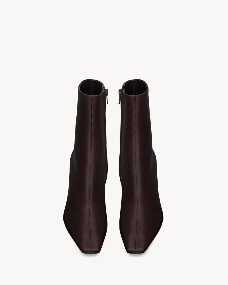 JILL booties in smooth leather