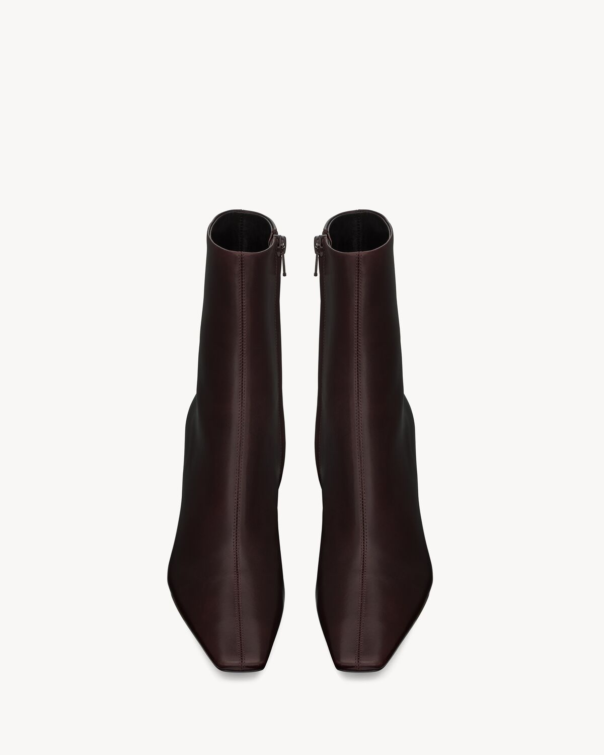 jill booties in smooth leather