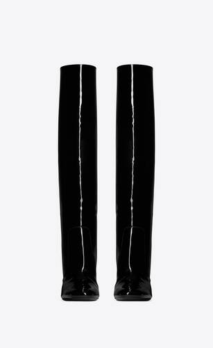 WHO boots in patent leather | Saint Laurent | YSL.com