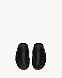 LE LOAFER mules in smooth leather