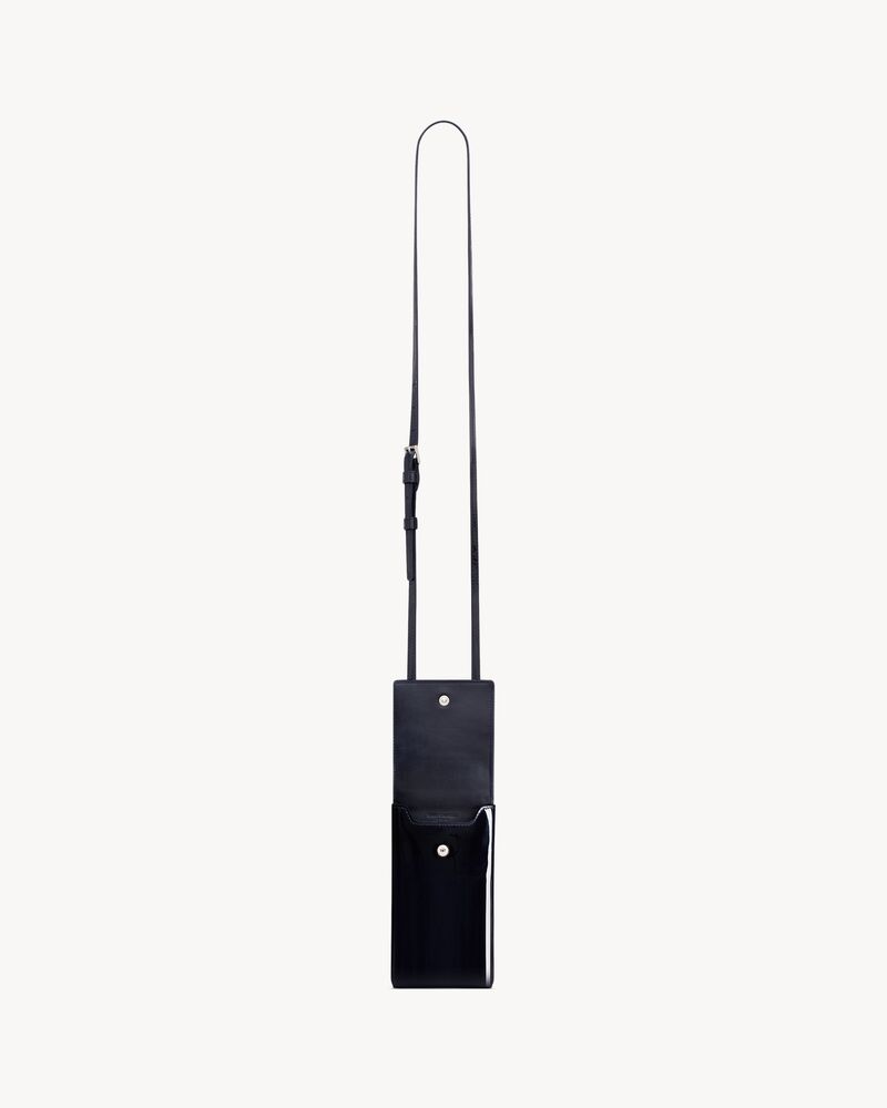 saint laurent phone pouch
