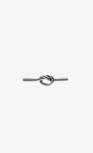 knot cuff bracelet in metal