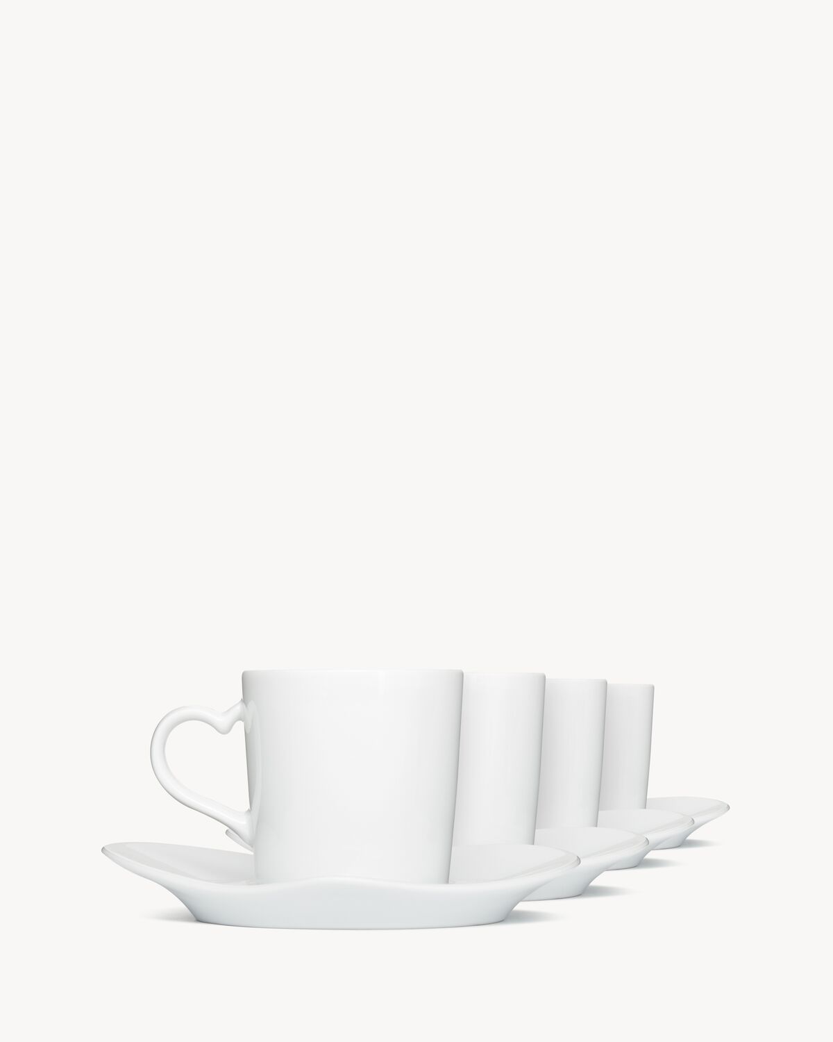 J.L Coquet coffee set in porcelain