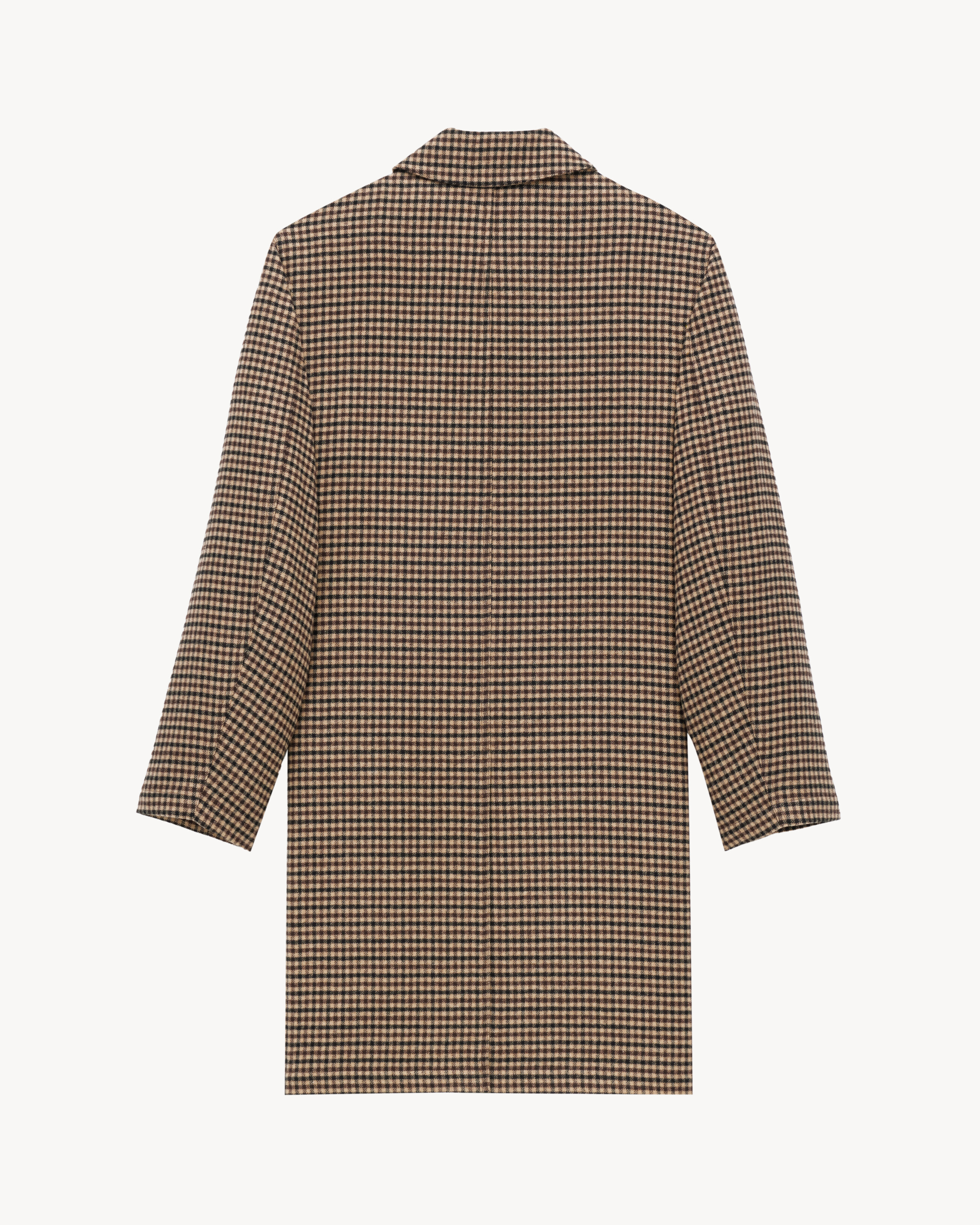 mac coat in vichy check