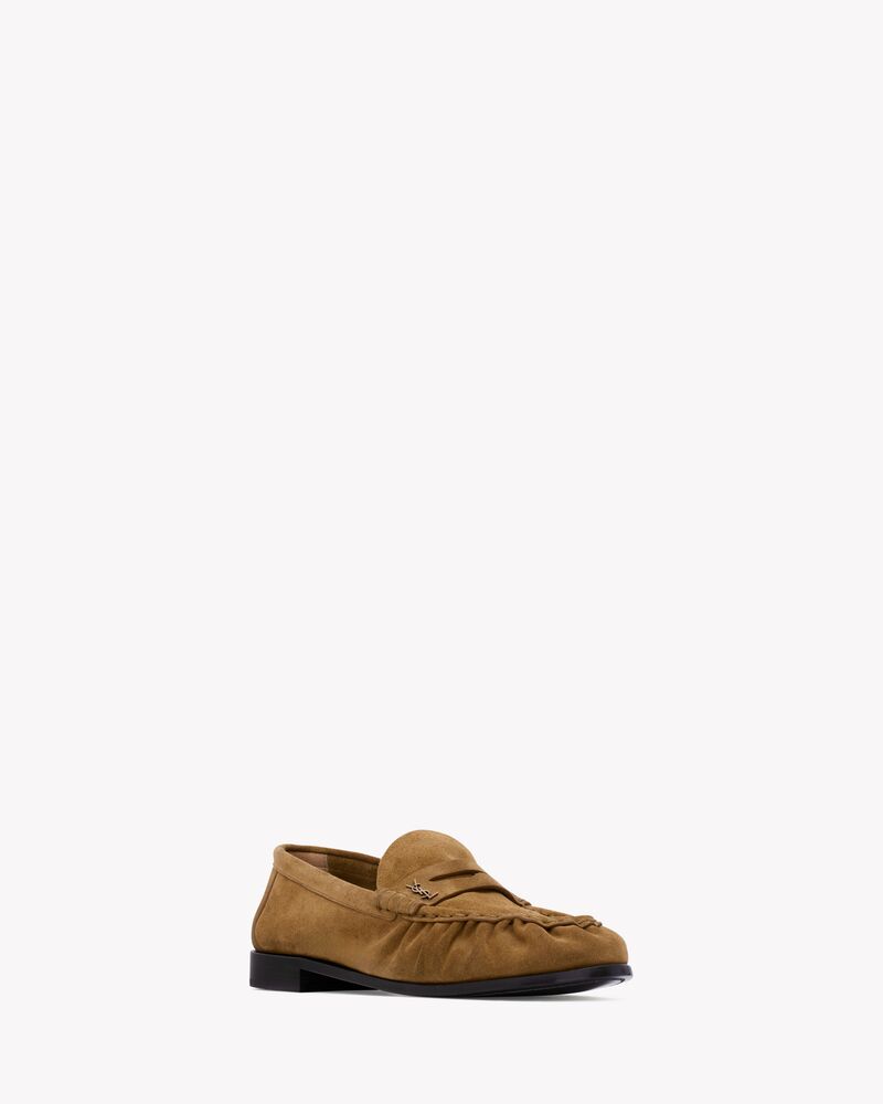 LE LOAFER supple in suede