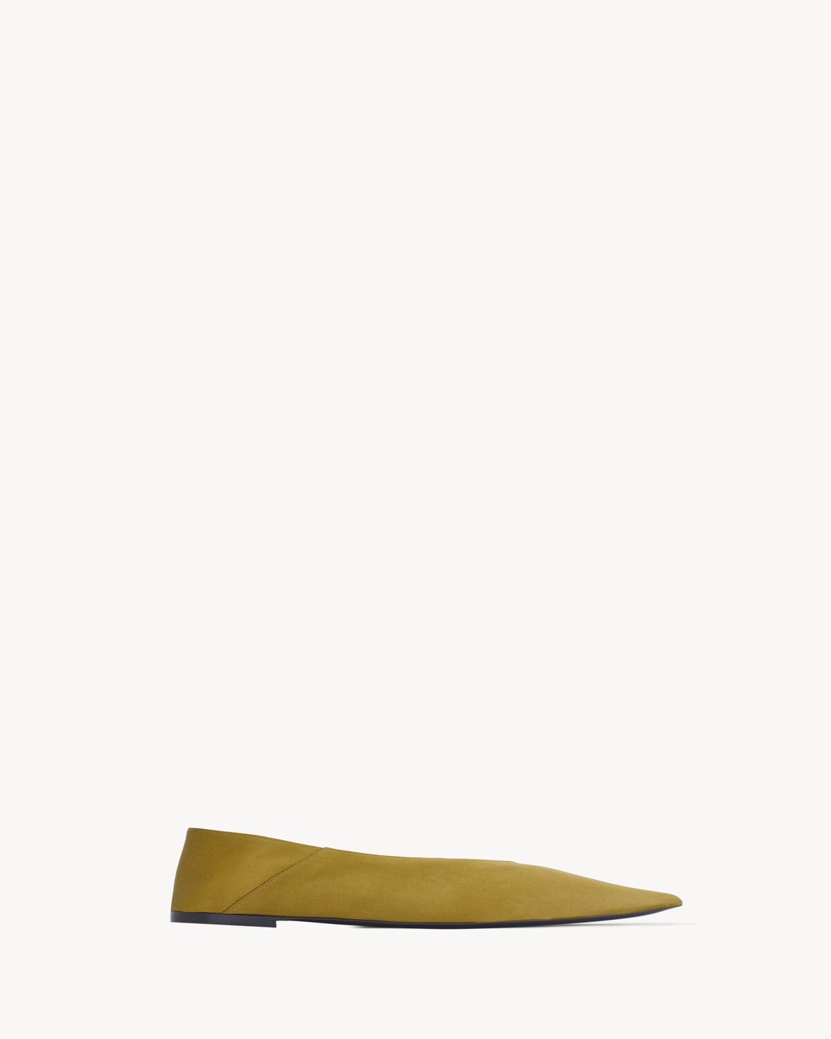 NOUR slippers in satin | Saint Laurent | YSL.com