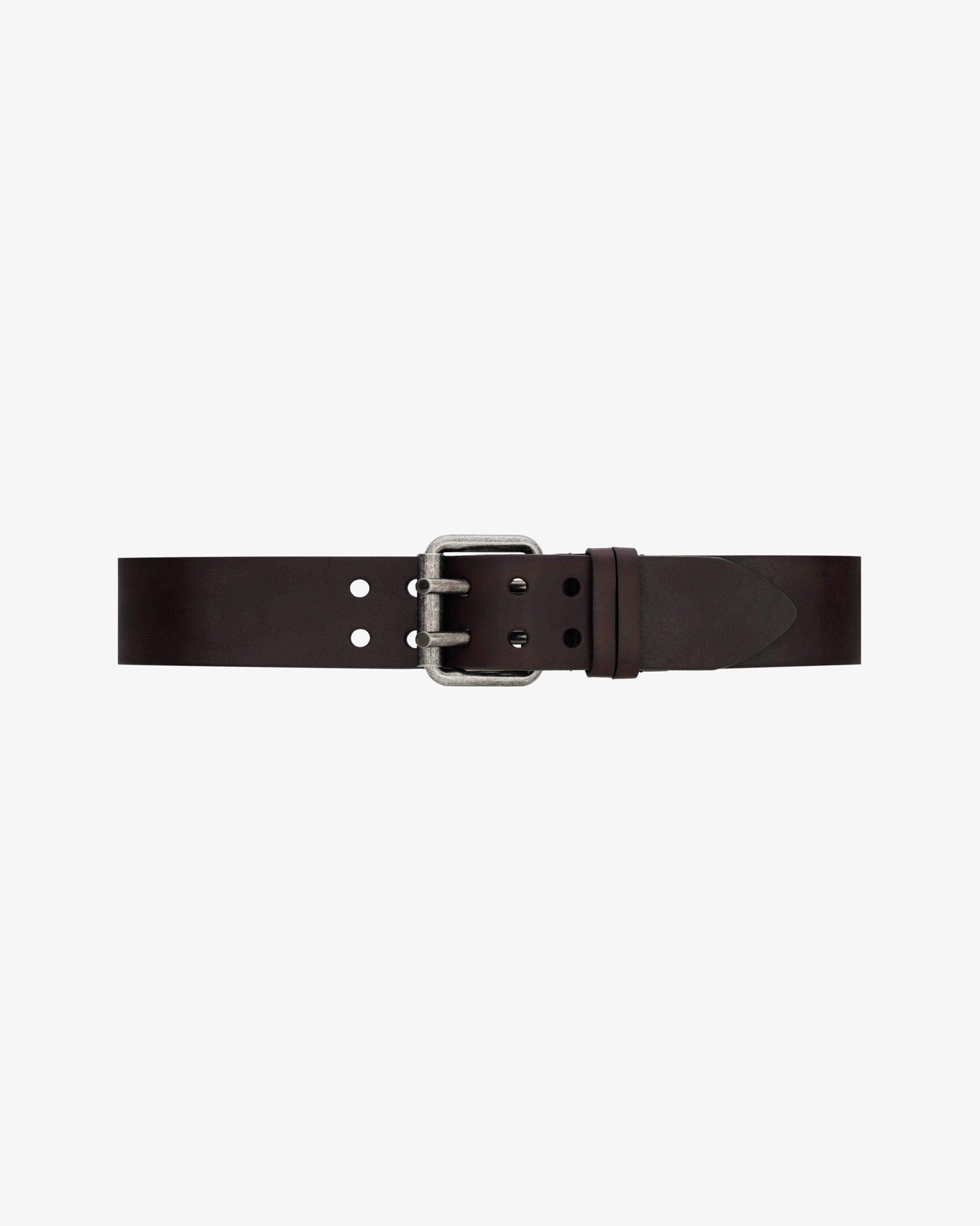 MOTORCYCLE belt in leather
