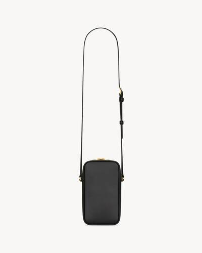 関税込 Saint Laurent Leather Paris Mini Shoulder Bag Saint Laurent Paris Mini Shoulder Bag | italist