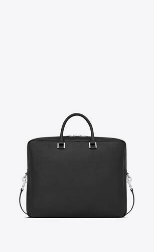 sac de jour large briefcase in grained leather