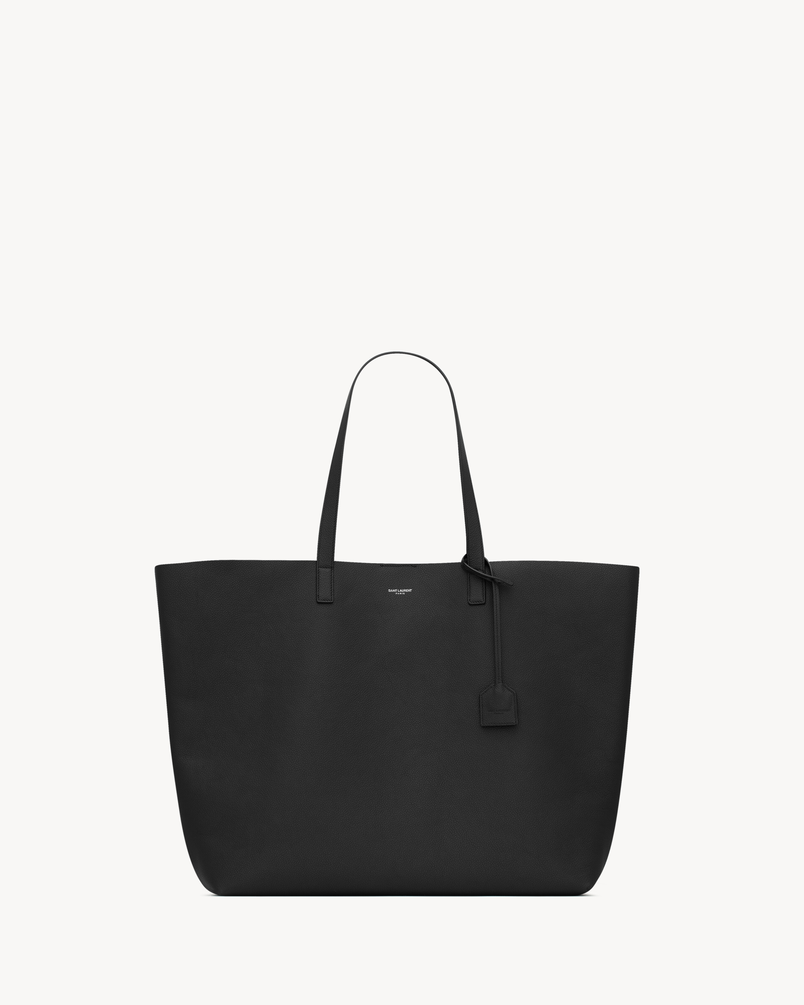 Shopping bag Bold East/West in pelle martellata