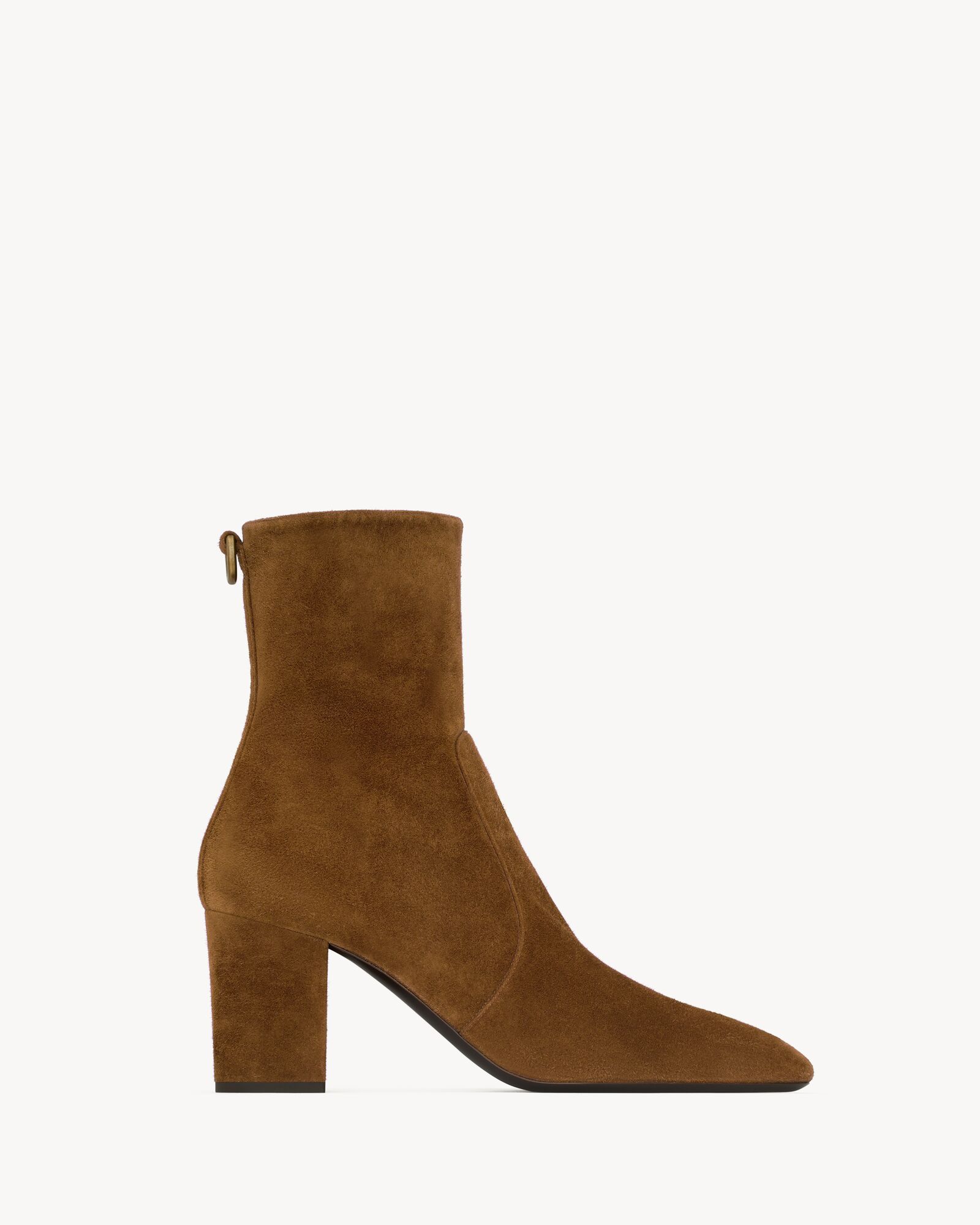 BETTY booties in suede Saint Laurent YSL AU