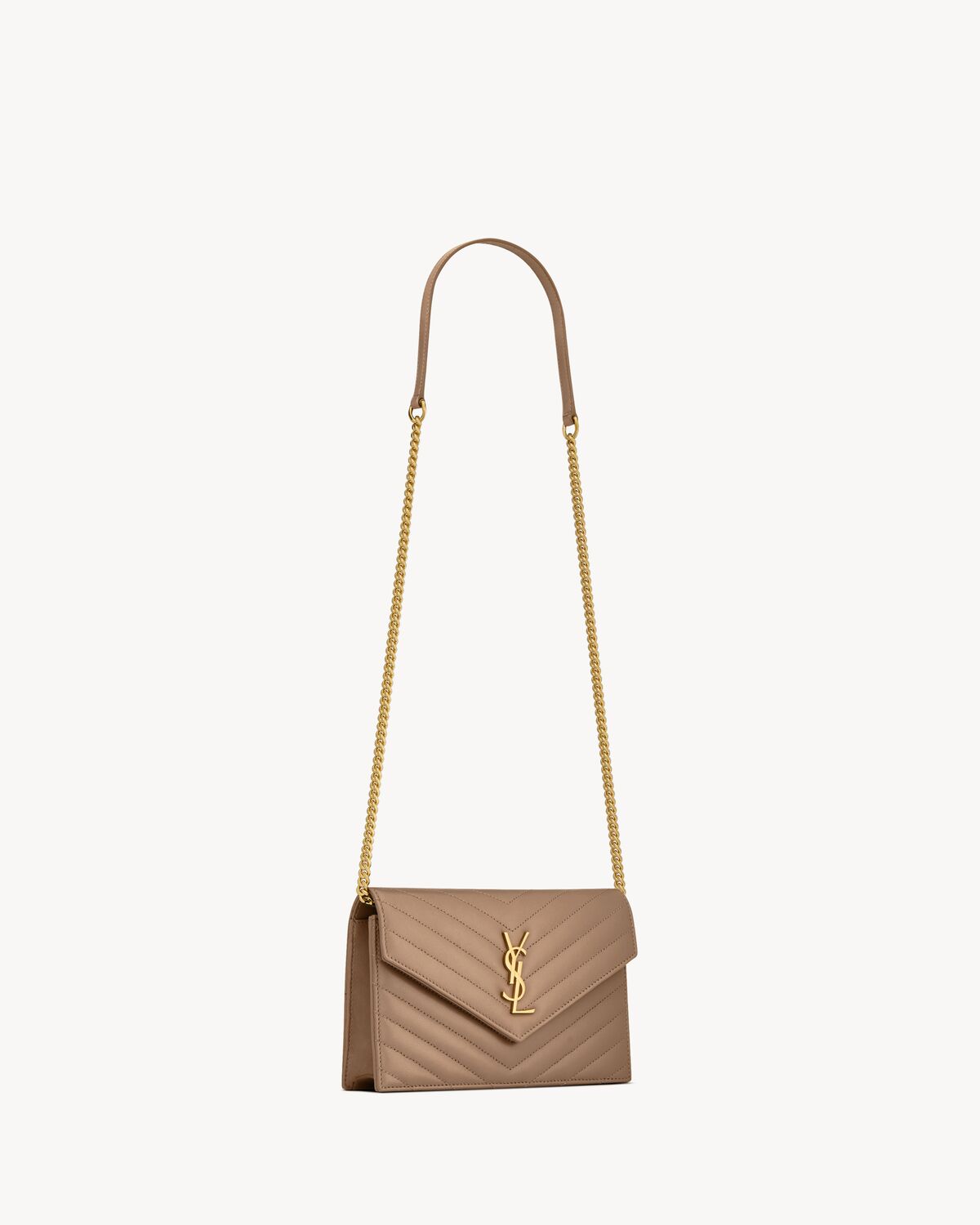 생로랑 양가죽 카산드라 엔벨롭 체인 지갑 742920AAA441722