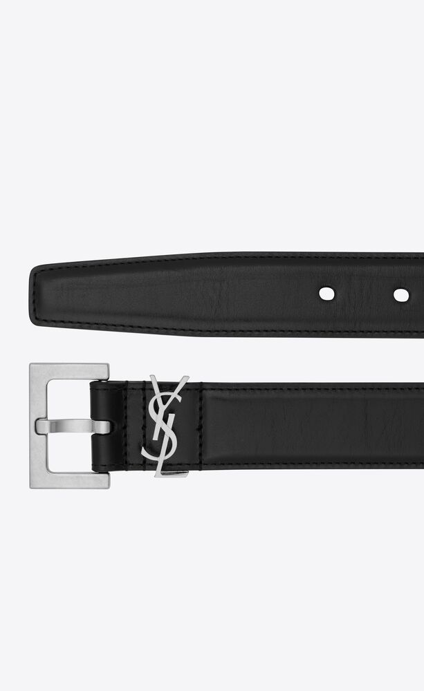 CASSANDRE belt in smooth leather | Saint Laurent | YSL.com