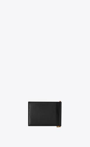 SAINT LAURENT Logo-Appliquéd Leather Billfold Wallet for Men