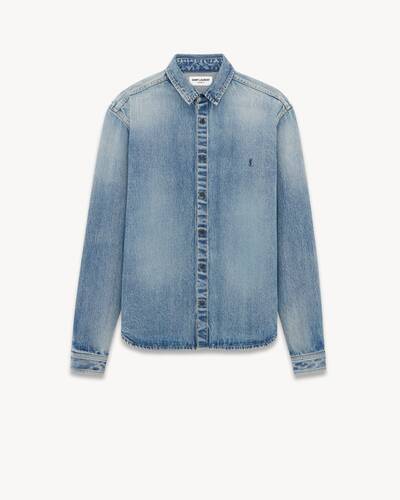 cassandre shirt in beach blue denim