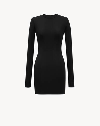 knee length dresses for ladies Noir Mini Dress – SANS FAFF main image 1