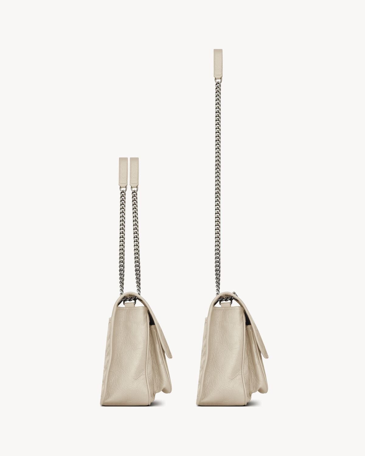 생로랑 빈티지 가죽 니키 미디엄 숄더백 6331580EN049207