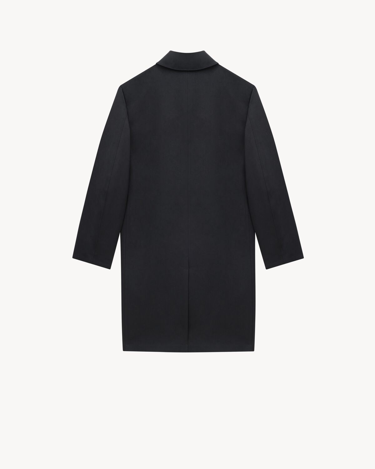coat in water-repellant canvas