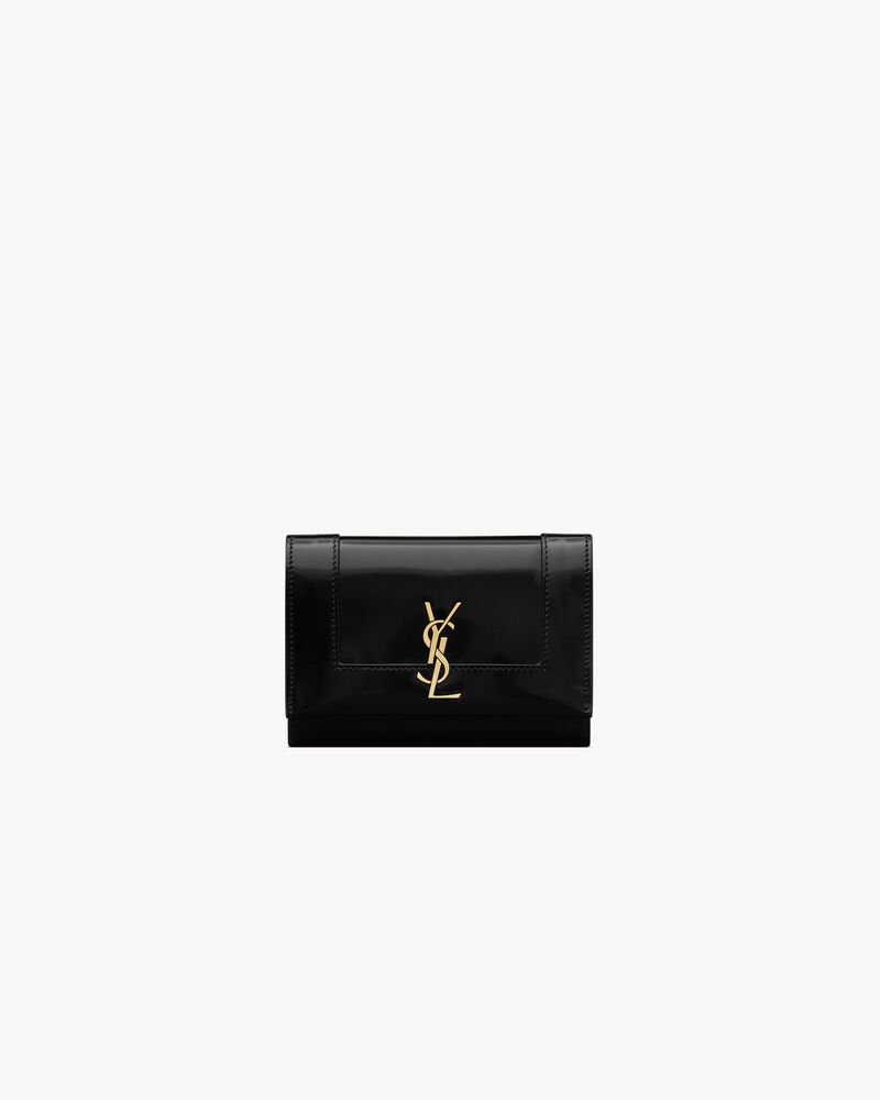 Ysl black small wallet Clearance