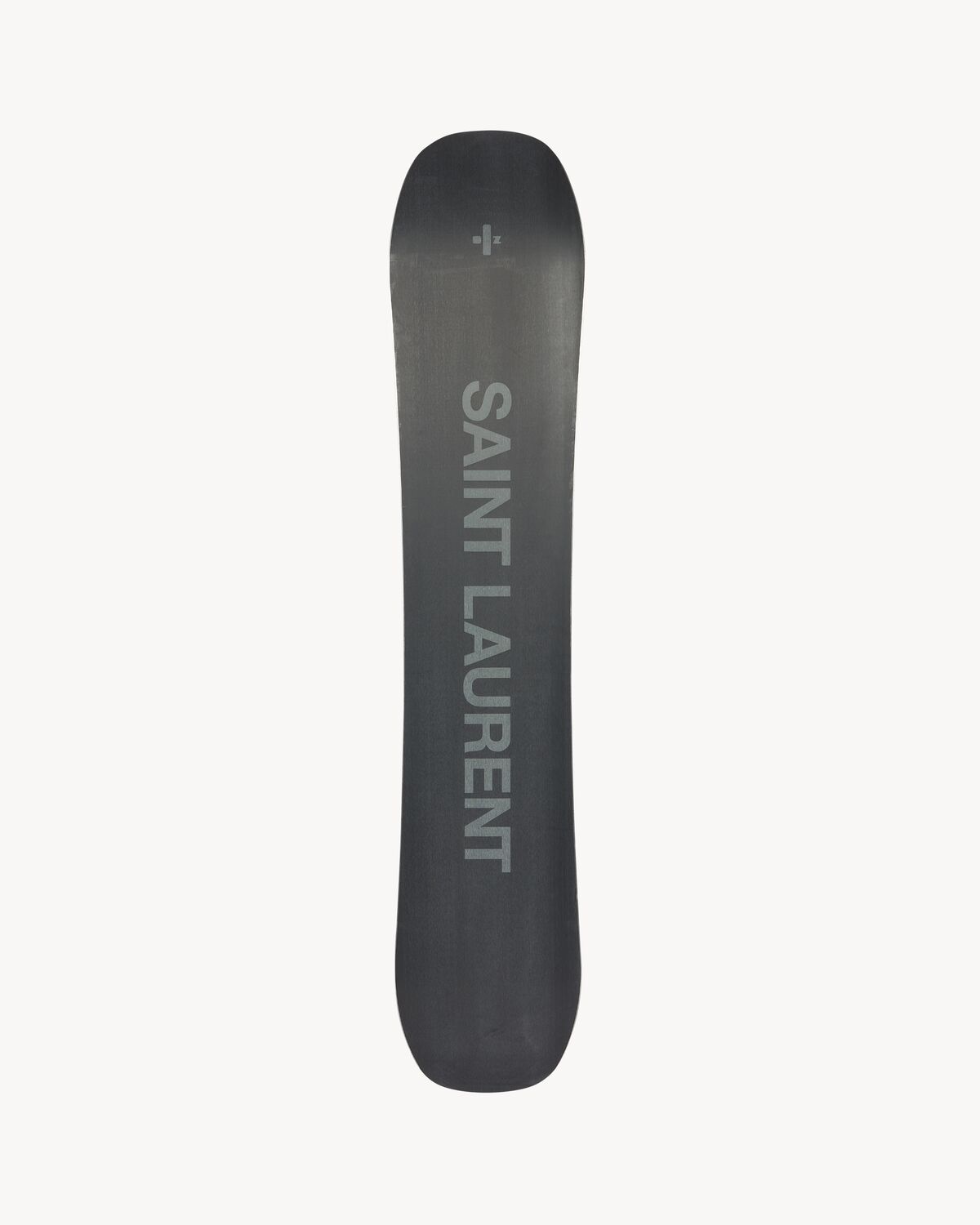 Zai Saint Laurent snowboard in wood and rubber