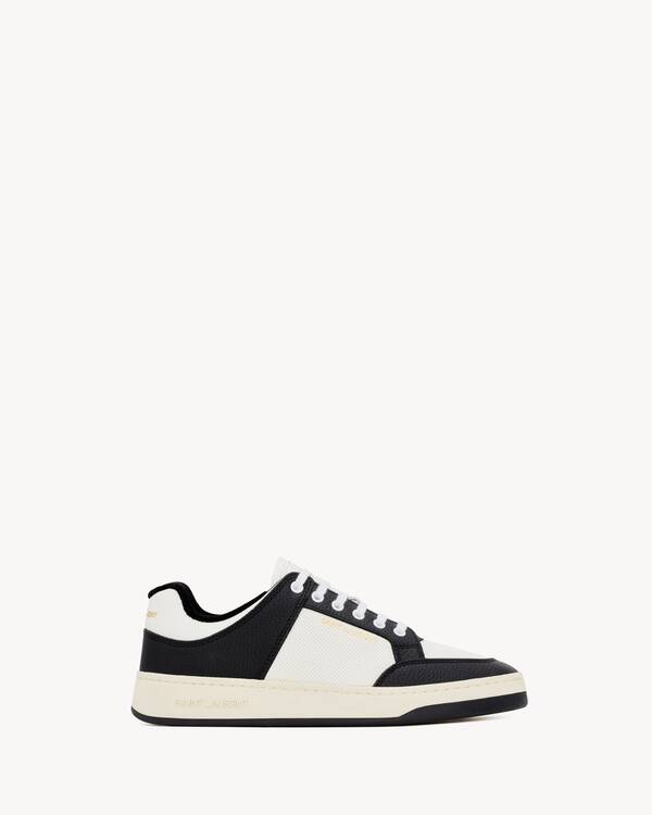 SL 61 sneakers en cuir perfore Saint Laurent YSL