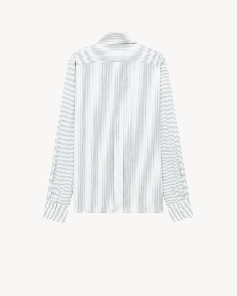 CASSANDRE shirt in pencil-stripe cotton