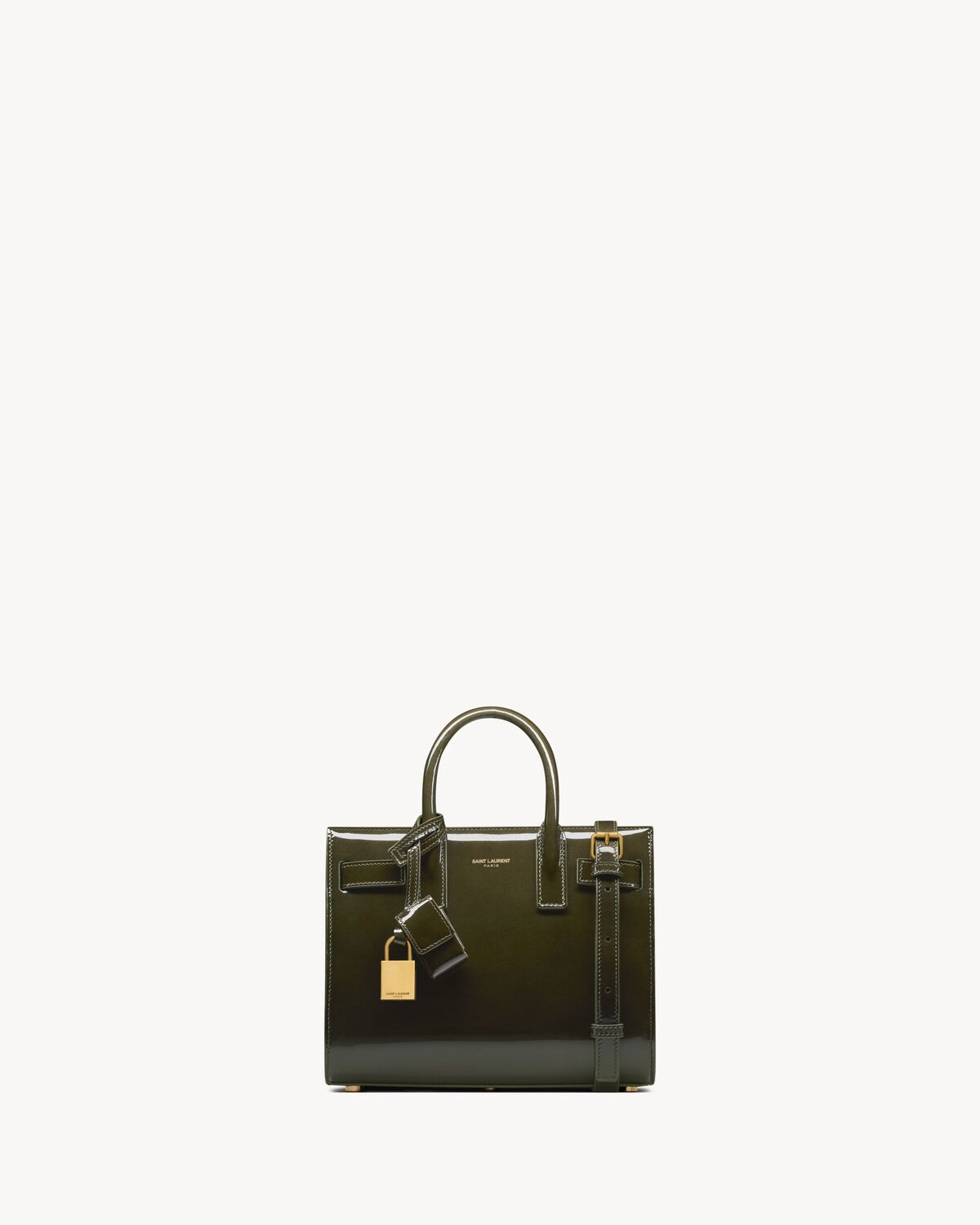 SAC DE JOUR nano in patent leather Saint Laurent YSL