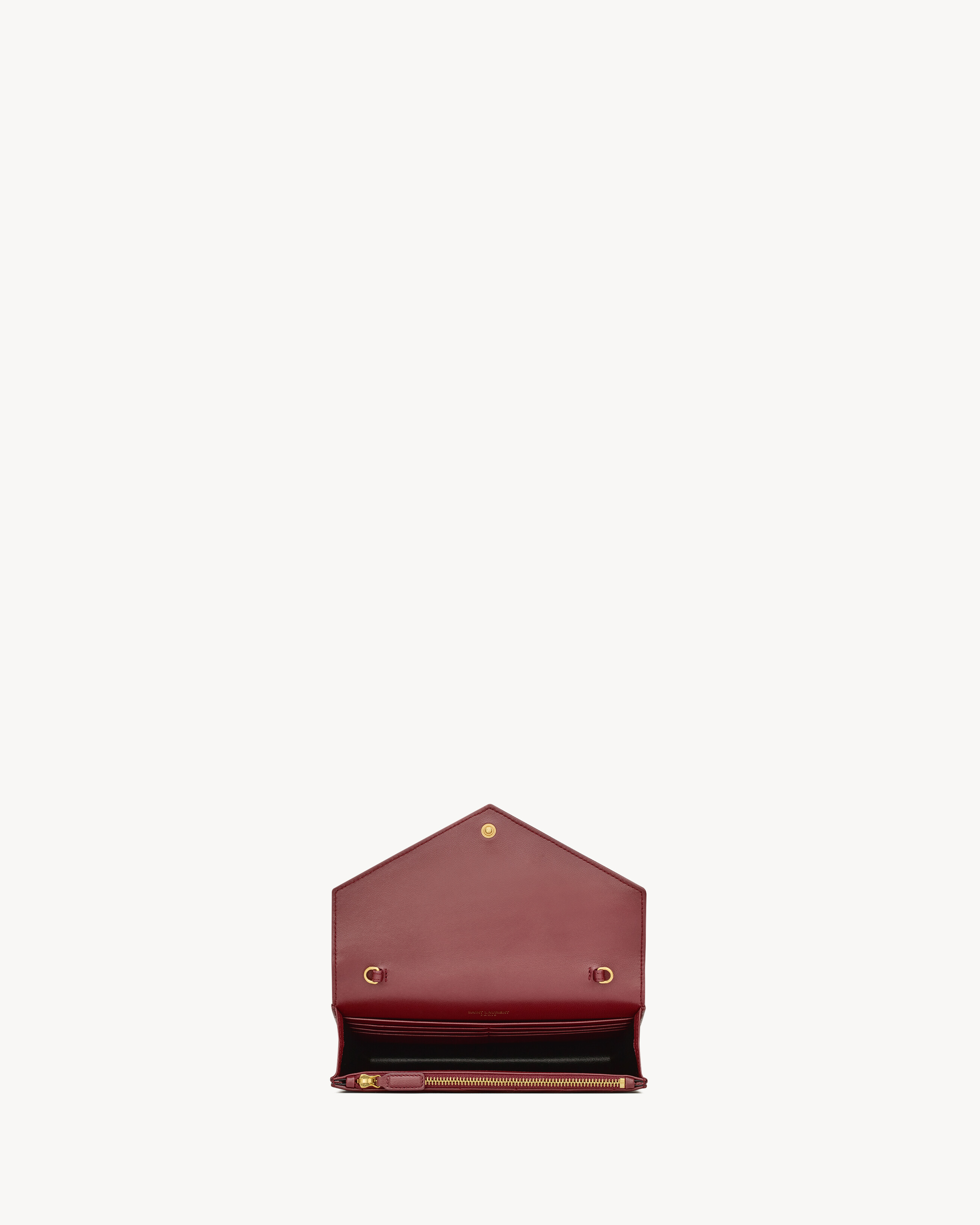 CASSANDRE ENVELOPE CHAIN WALLET IN LAMBSKIN