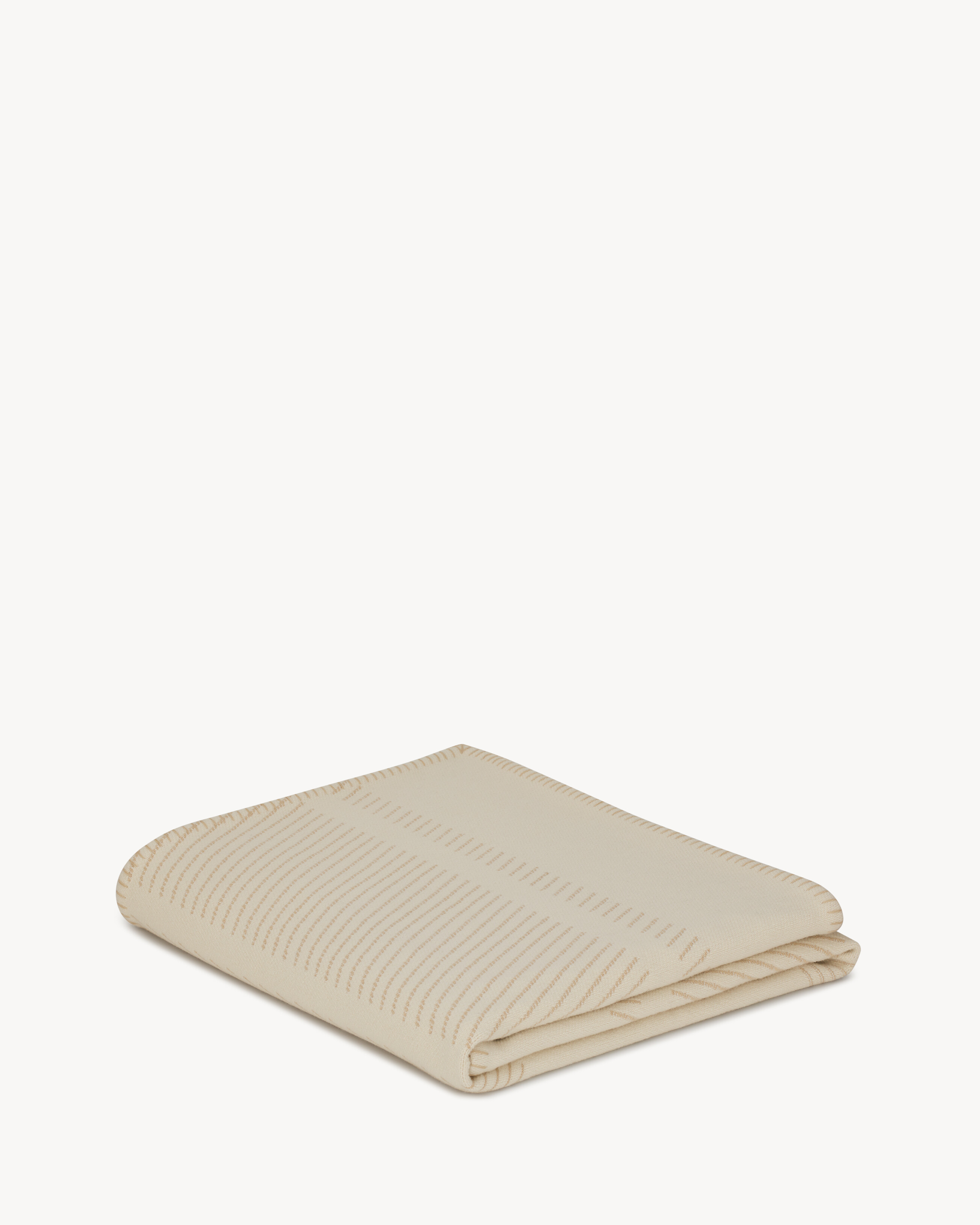 SAINT LAURENT THROW BLANKET IN JACQUARD
