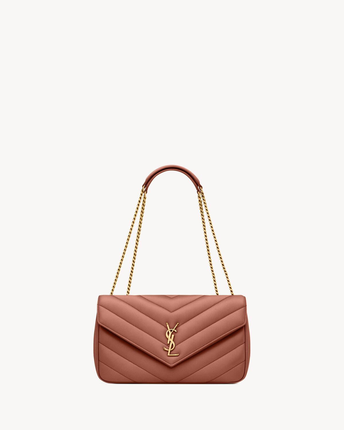 Medium loulou matelassé leather shoulder bag sale