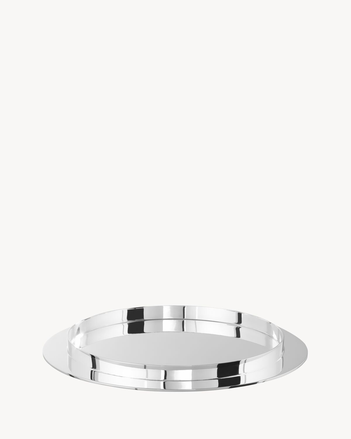 donald judd puiforcat salad plate in sterling silver