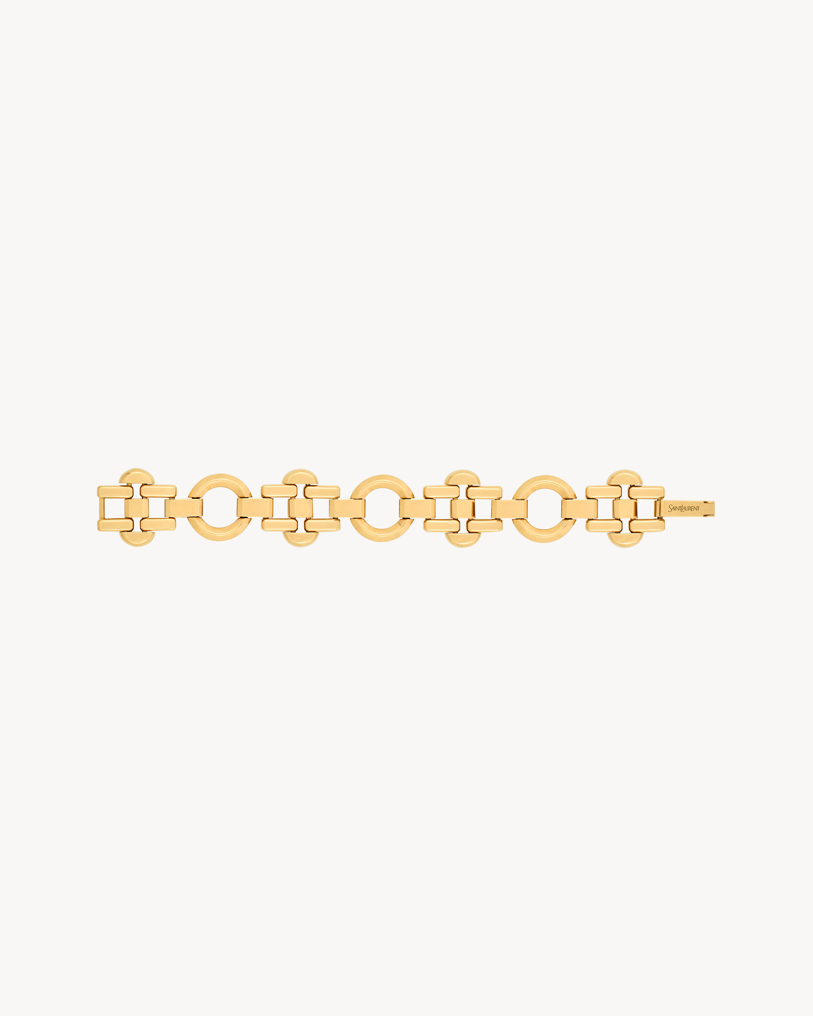 BRACCIALE A CATENA CON ARABESCO IN METALLO