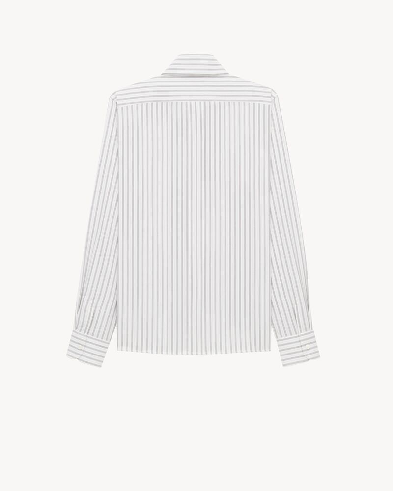 CASSANDRE shirt in striped cotton
