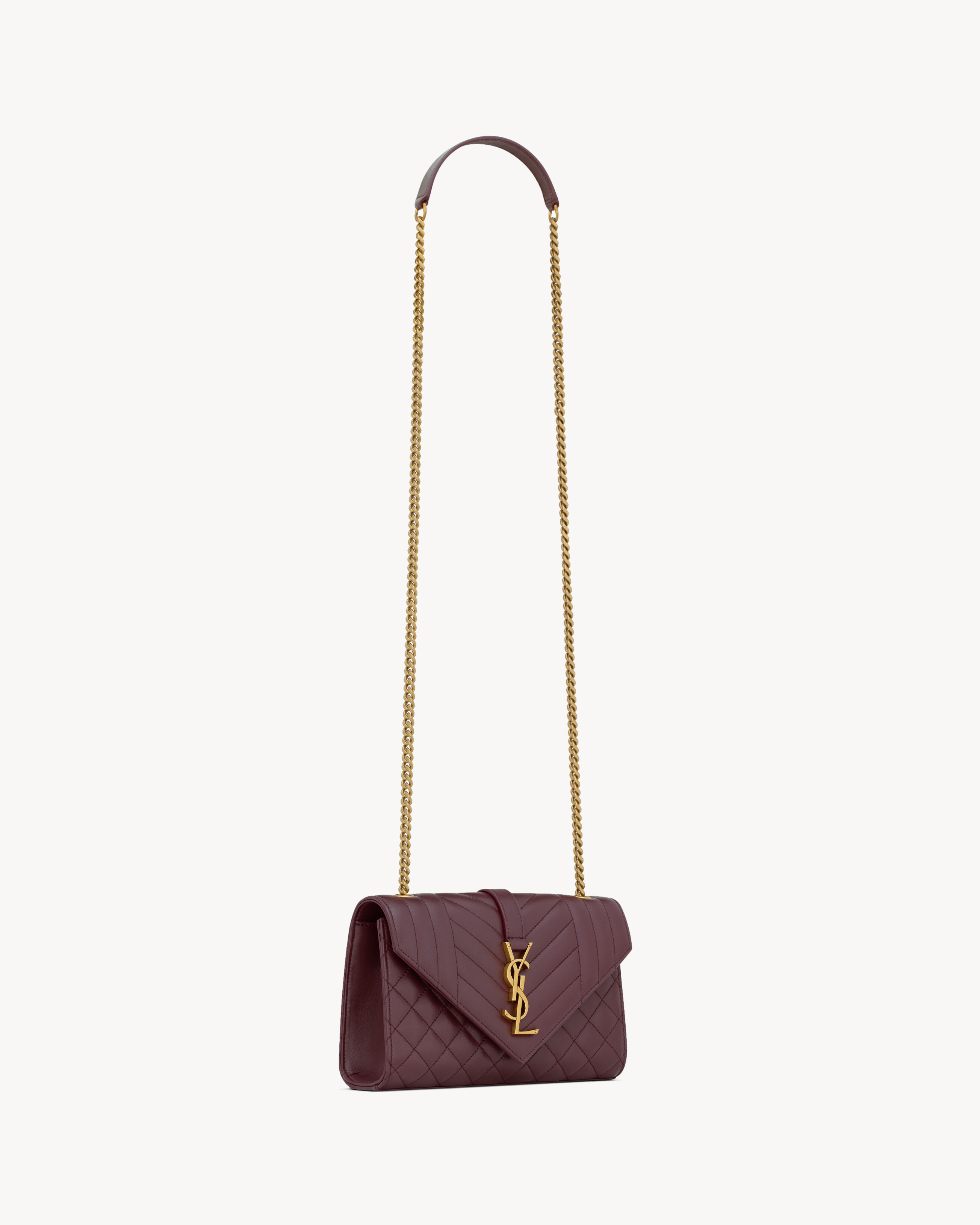 ENVELOPE small in grain de poudre leather