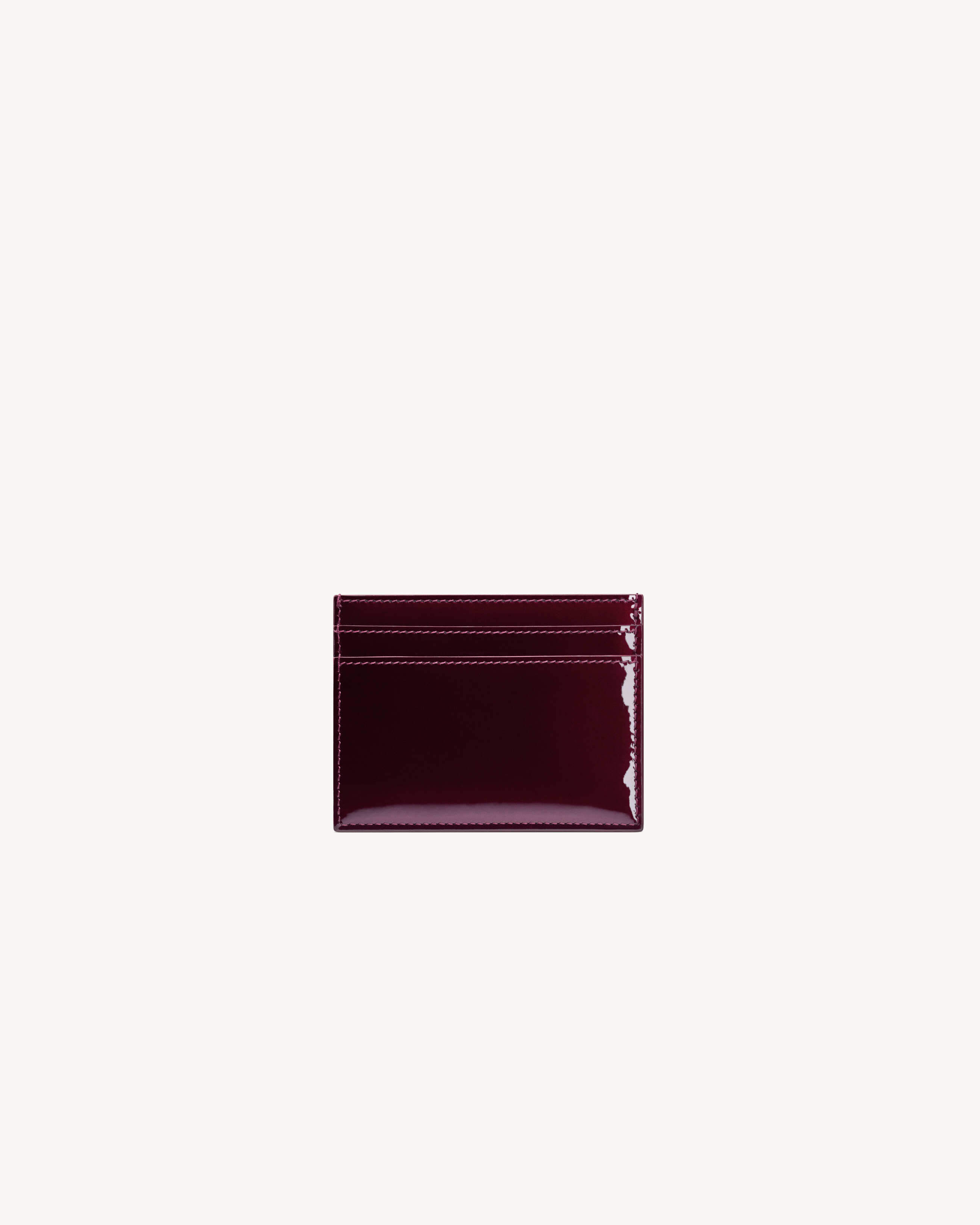 SAINT LAURENT PARIS card case in patent leather