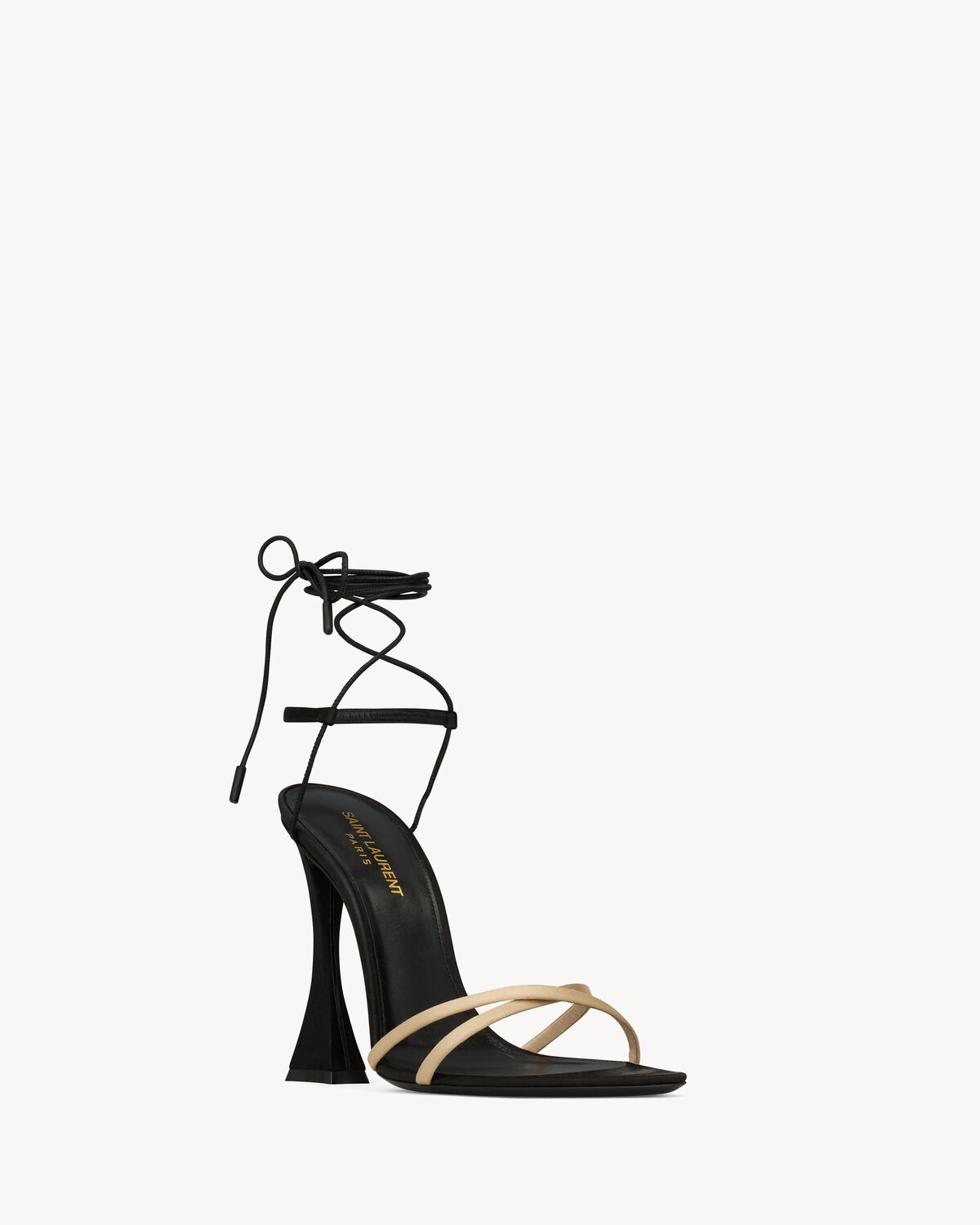 LIZA sandals in satin crepe