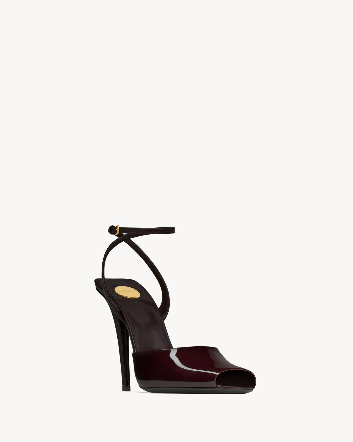 LA SCANDALE sandals in patent leather