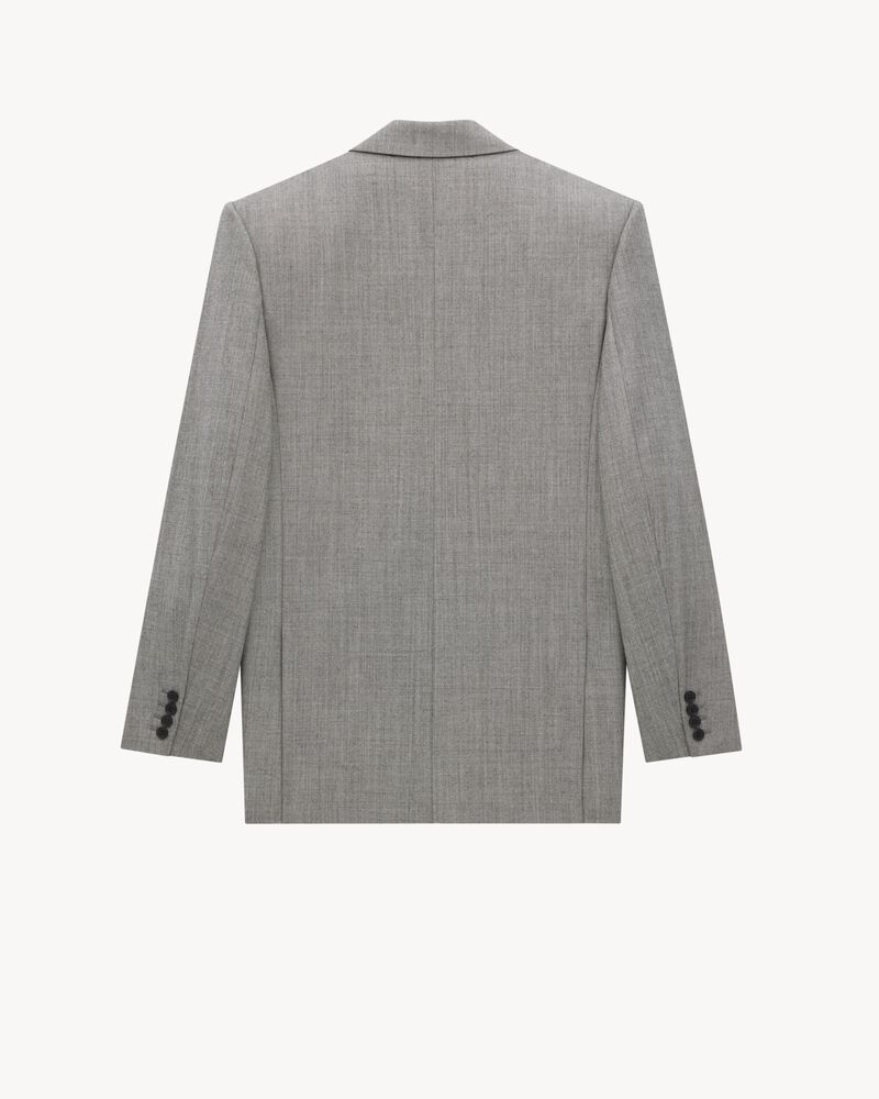 jacket in wool twill