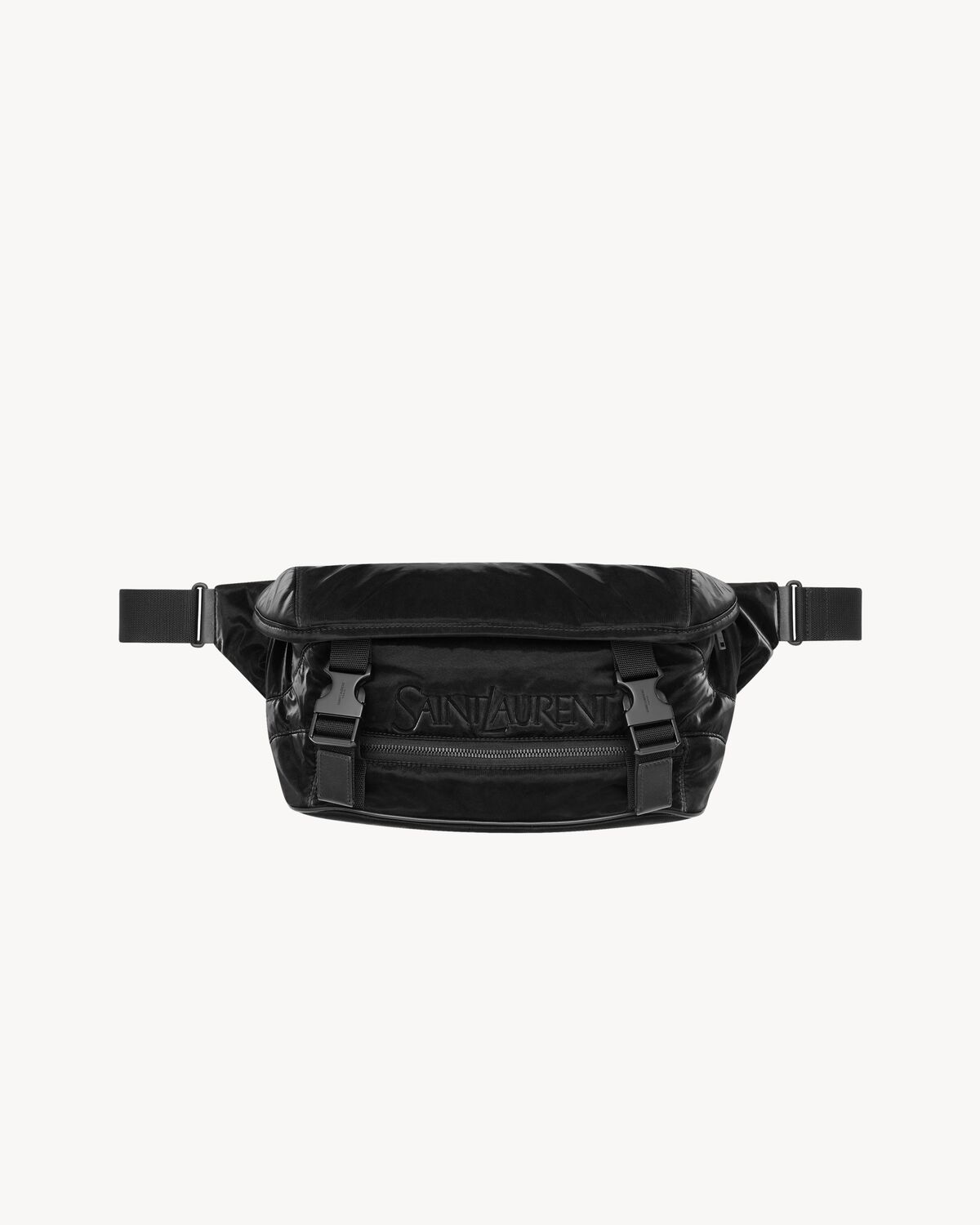 SAINT LAURENT crossbody en toile DE SOIE TECHNIQUE