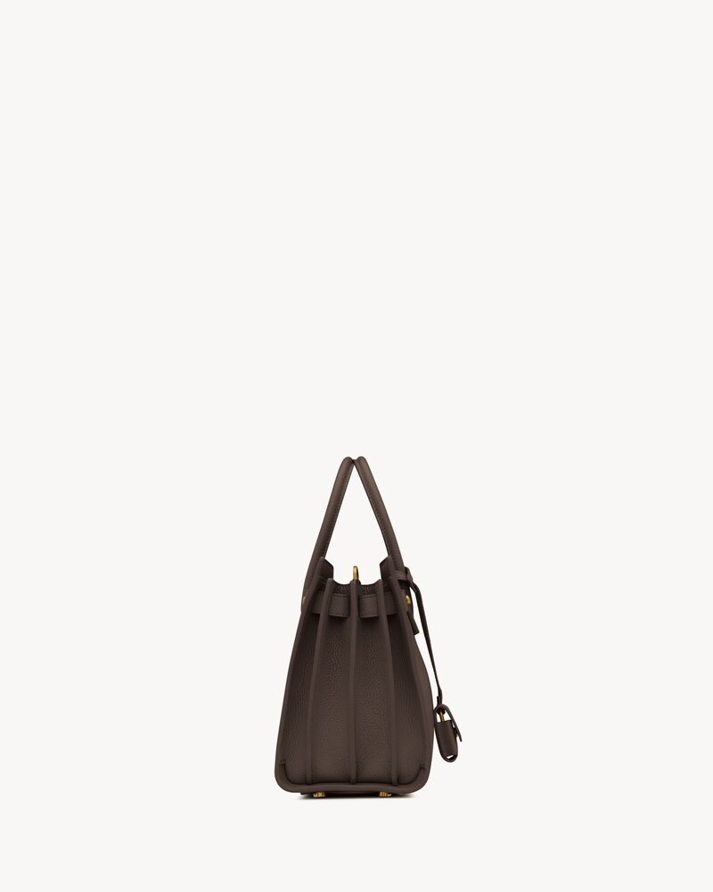 SAC DE JOUR SOUPLE EN CUIR GRAINÉ - BABY