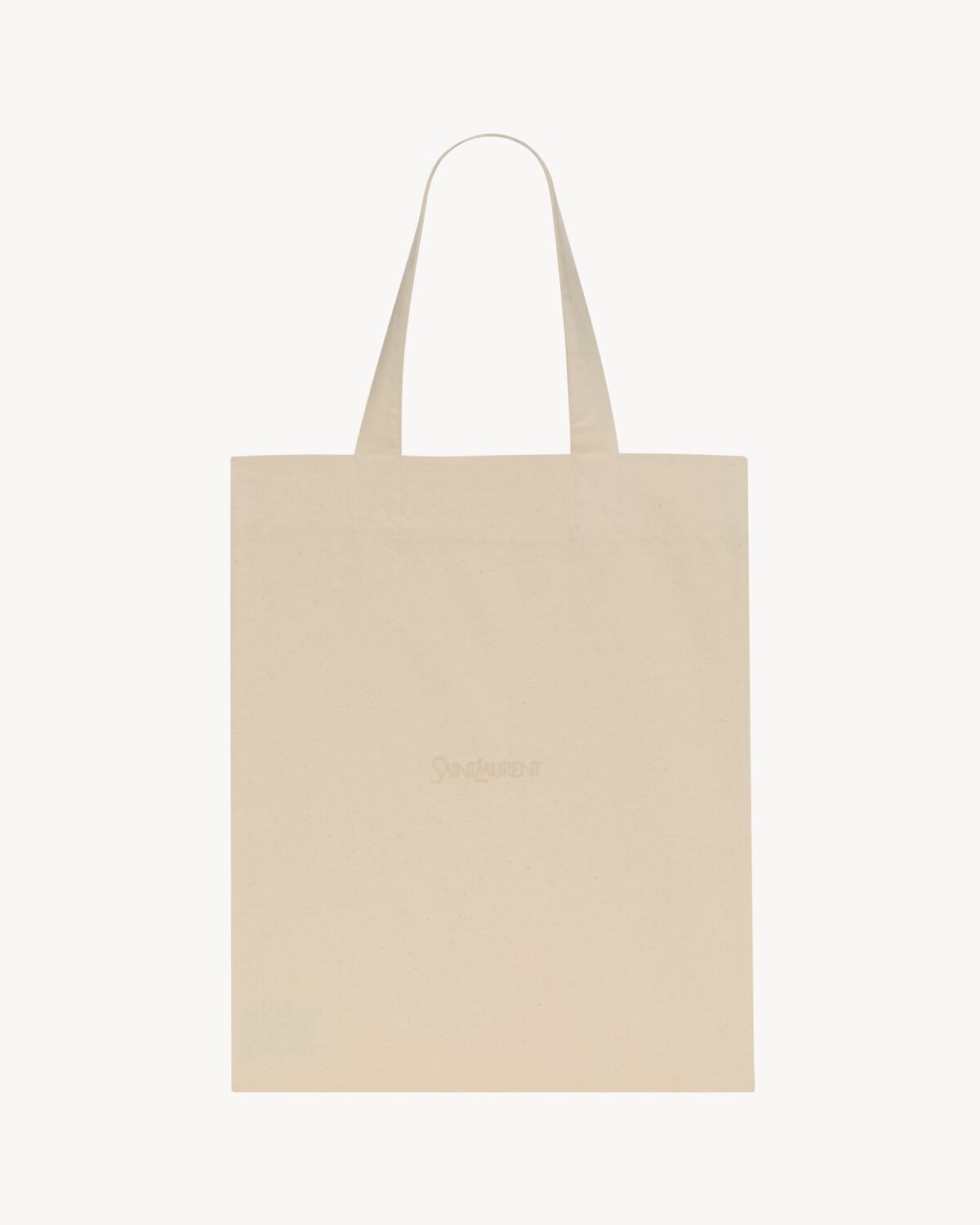 SAINT LAURENT TOTEBAG IN BRUSHED COTTON