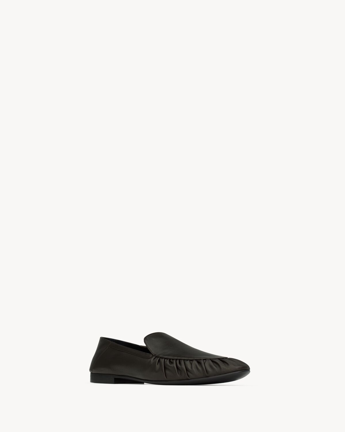 alain slippers in smooth leather