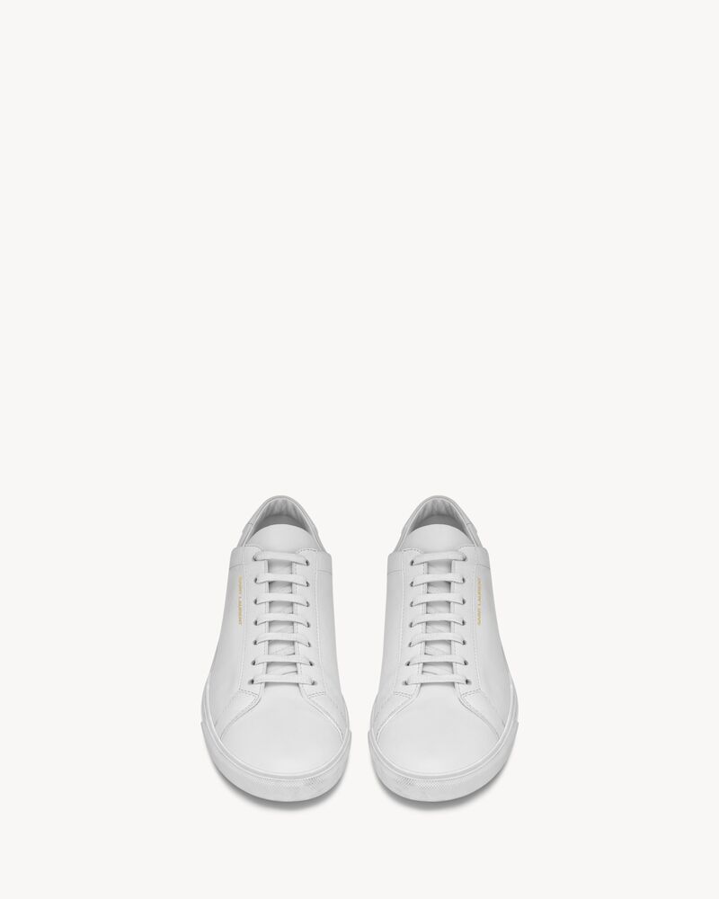 Andy Sneakers aus weißem Leder