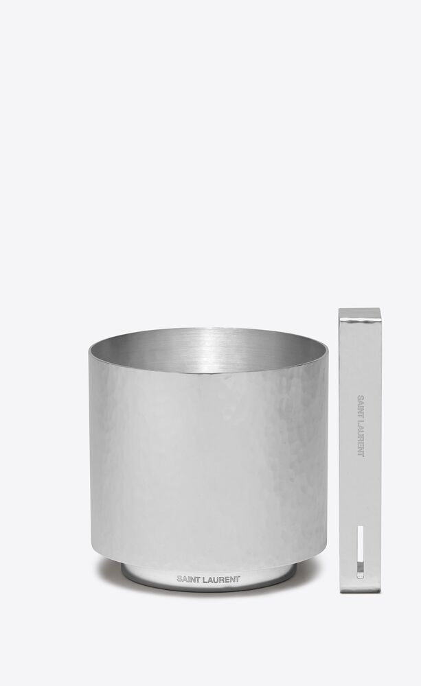 Hammered Metal Ice Bucket with Ice Scoop - Threshold™