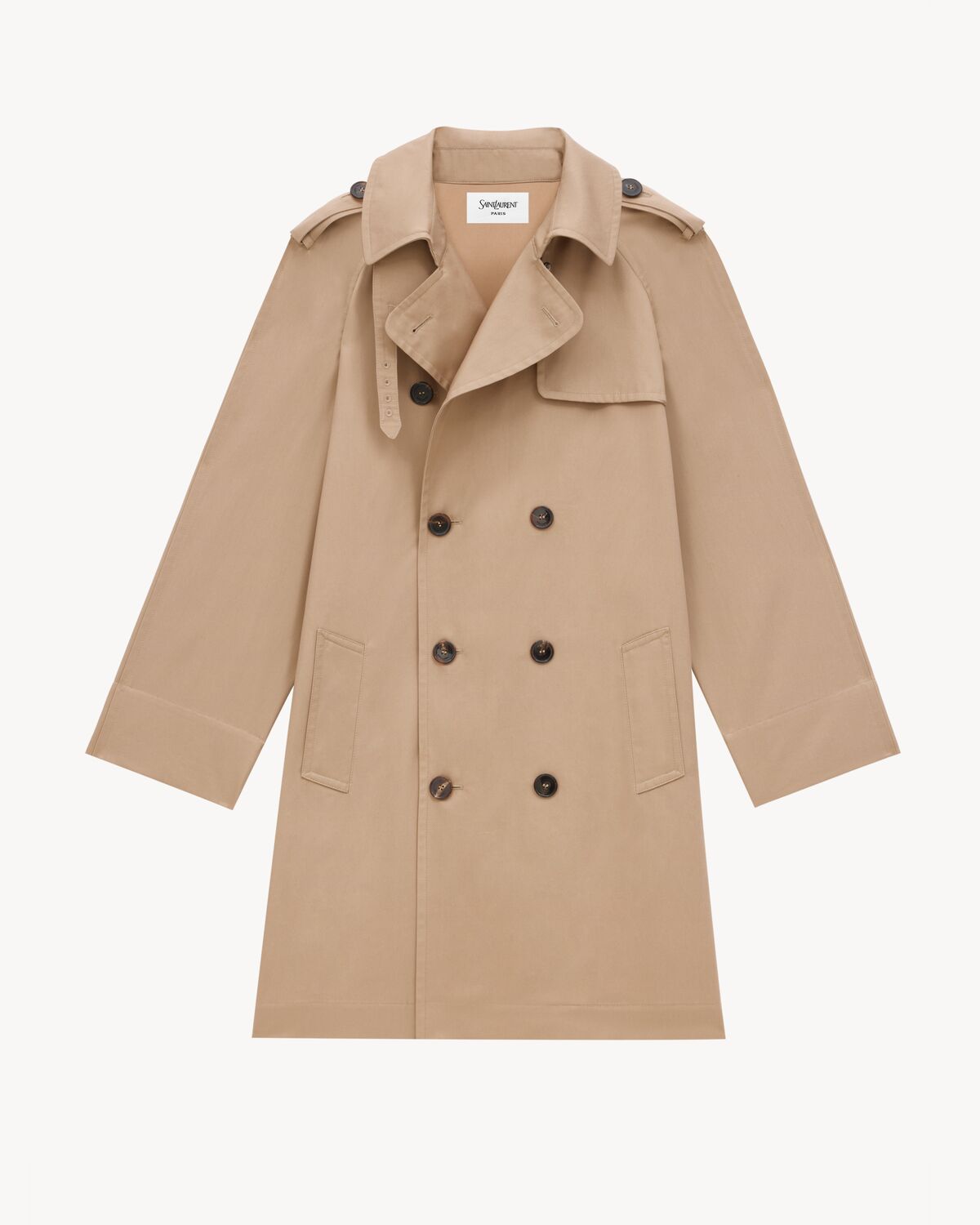 trench en gabardine