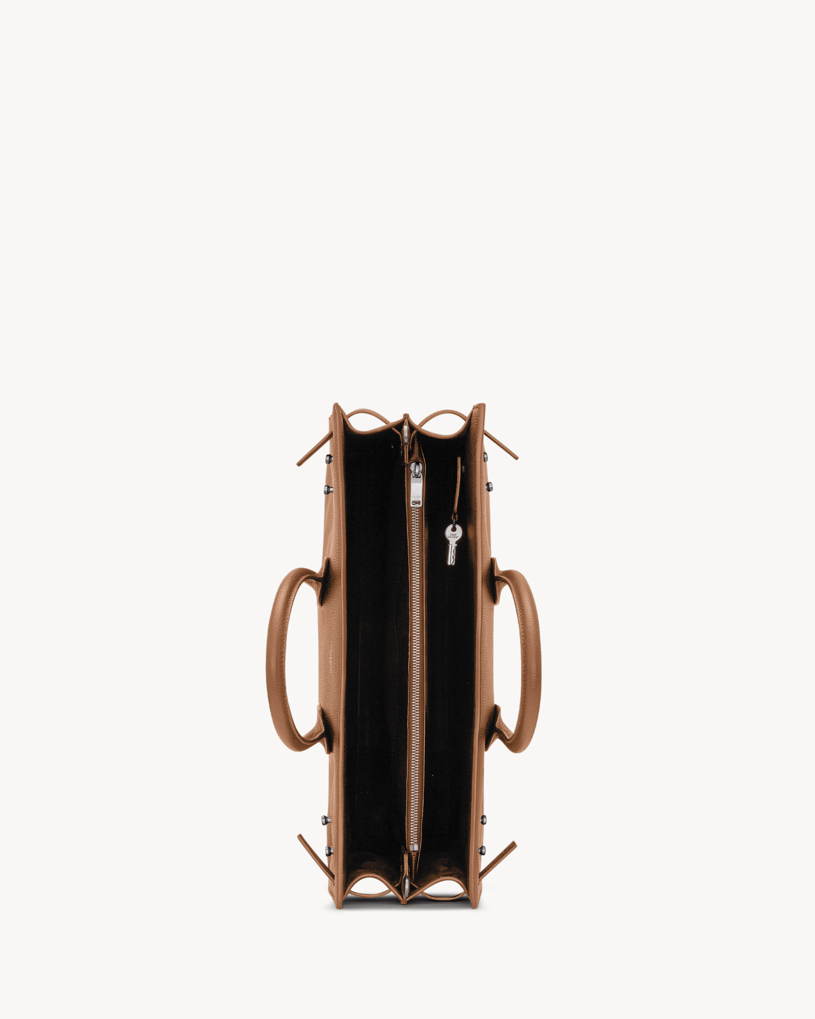 SAC DE JOUR thin large in grained leather