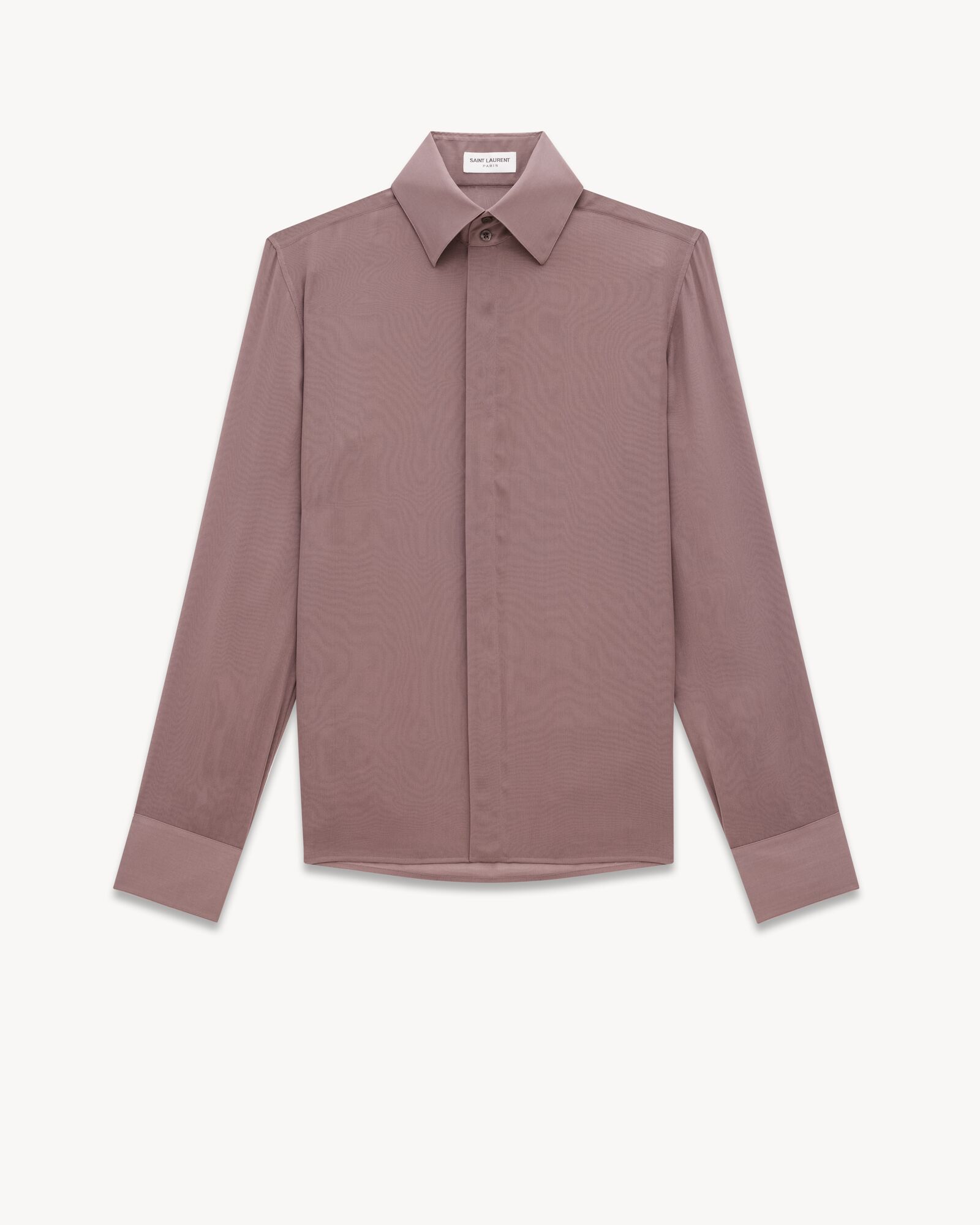 Saint laurent pink shirt on sale