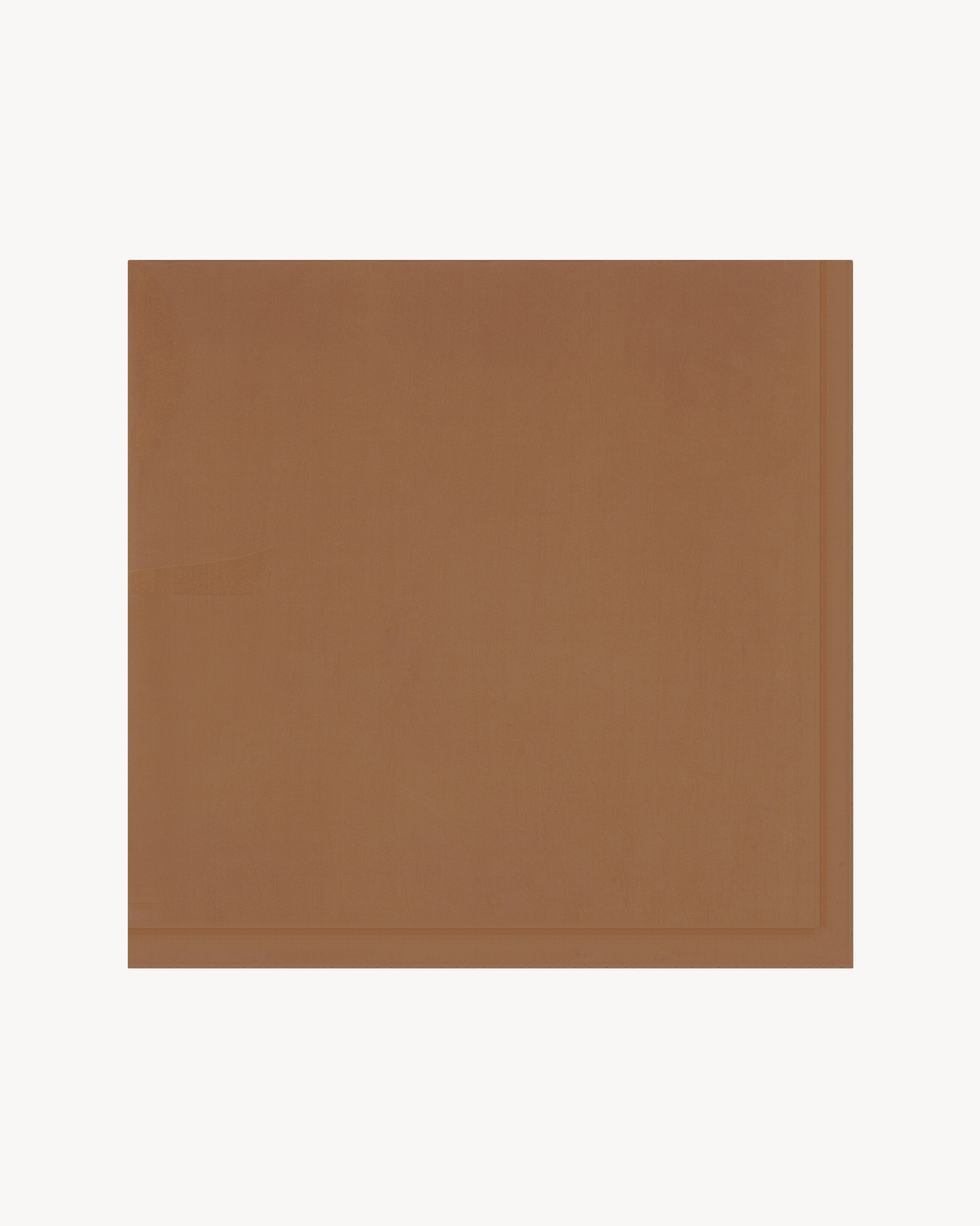 CASSANDRE square scarf in silk charmeuse